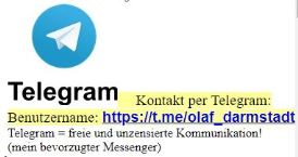 Olaf, telegram